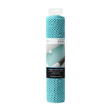 17 in. x 36 in. Cushioned Bathtub Mat, Aqua