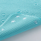 17 in. x 36 in. Cushioned Bathtub Mat, Aqua