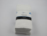 Cotton Washcloth Bundle Collection, 24 Pack, White