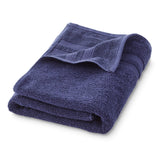 Performance Mix Textured 6-Piece Bath Towel Set - Navy Blue